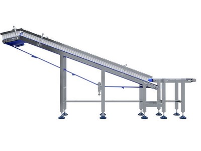Dough conveying